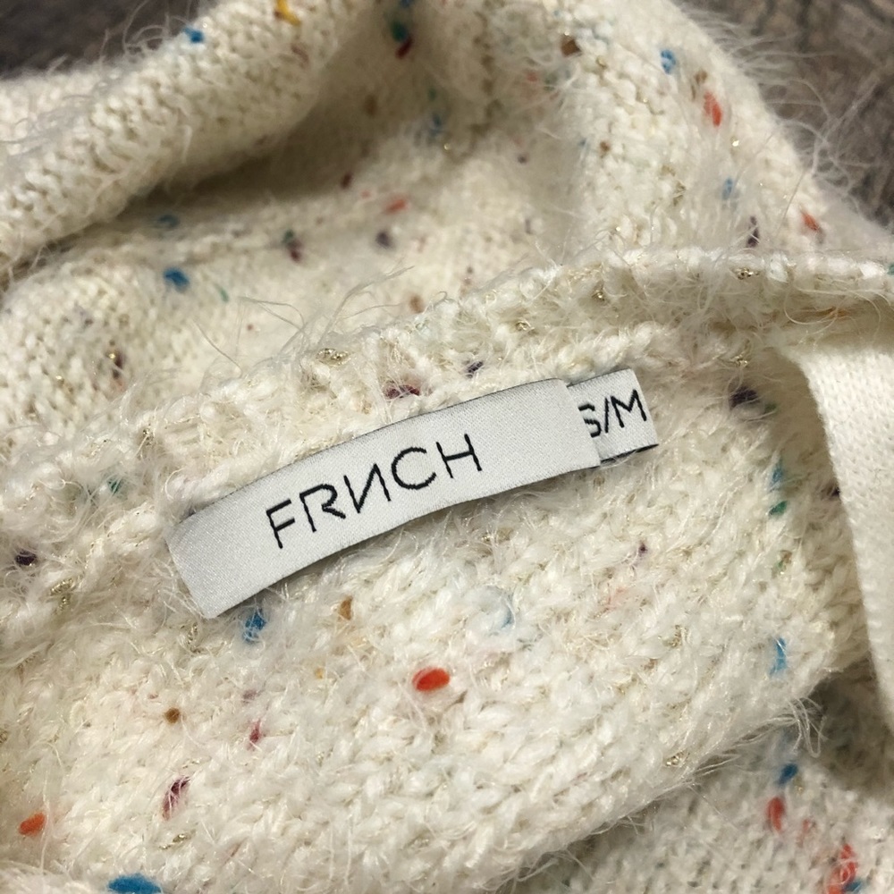 FRNCH Boutique Cream Knit Sweater - Picture 5 of 6